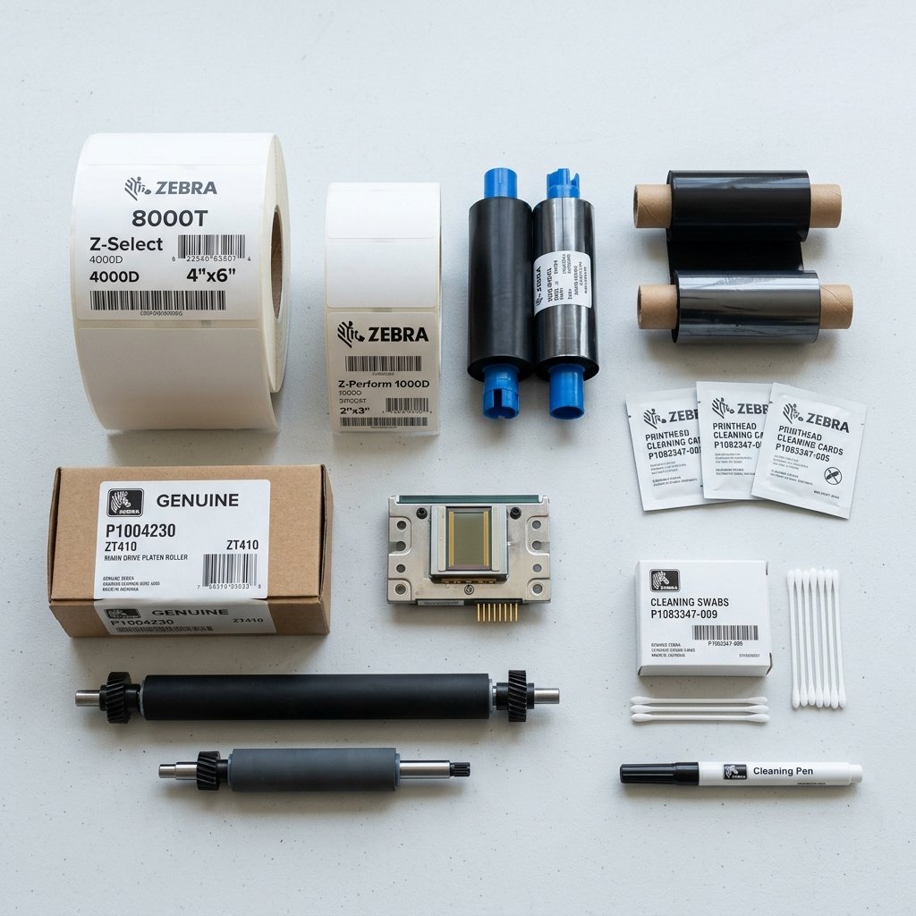 Insumos Zebra: Catálogo Completo de Consumibles y Refacciones