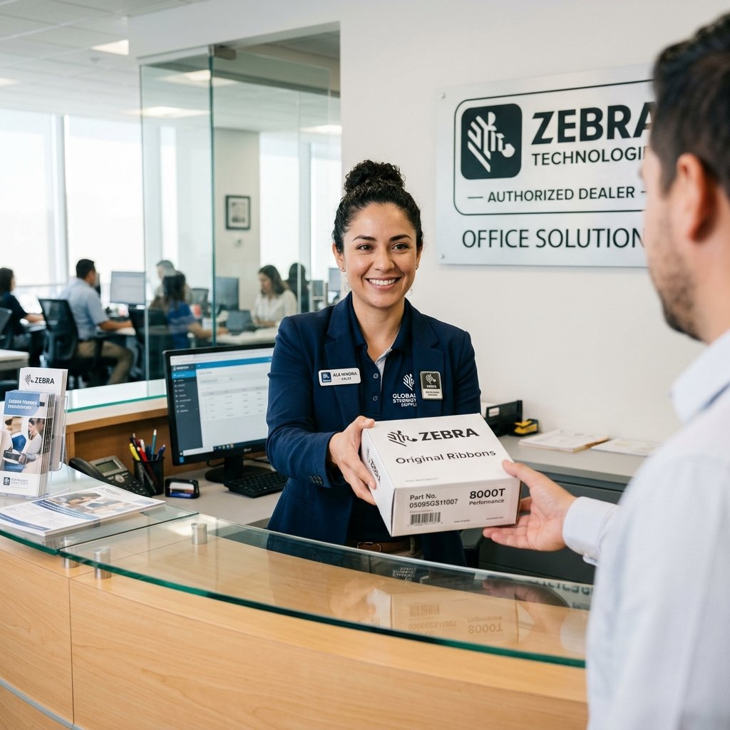 Distribuidor autorizado de consumibles Zebra en México